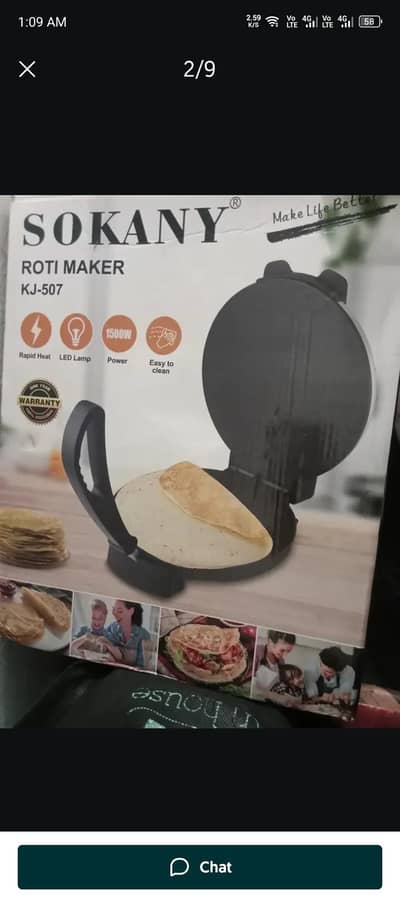electric roti maker