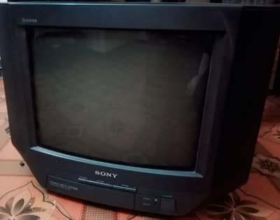 Sony Trinitron 14 Inch CRT TV - Remote Included - Fully Working