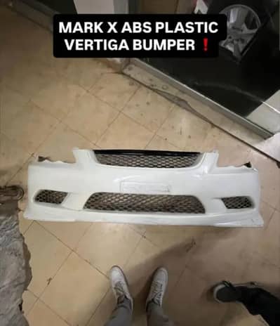 mark x vertiga abs plastic bumper