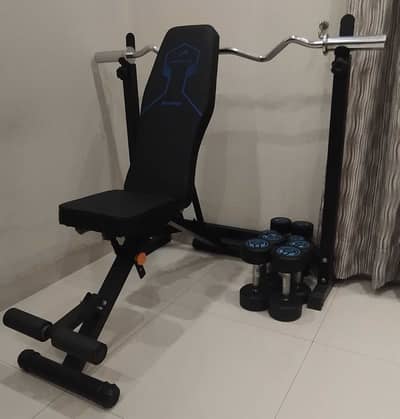 Apollo Home Gym Equipment (items sellable separately, used only once)