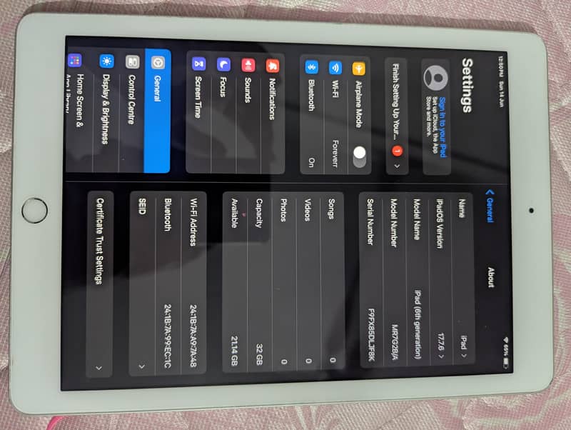 iPad 6th generation 2