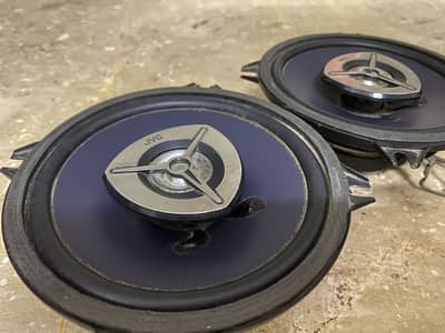 Jvc 2 way Door Speakers CS-V525 Heavy Amp supported