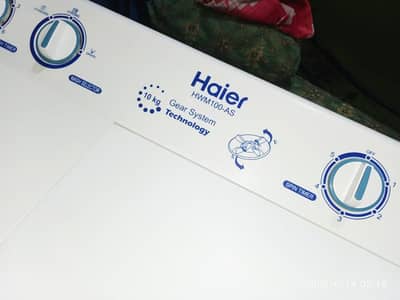 Haier washing machine twin tub model number HWM-100AS