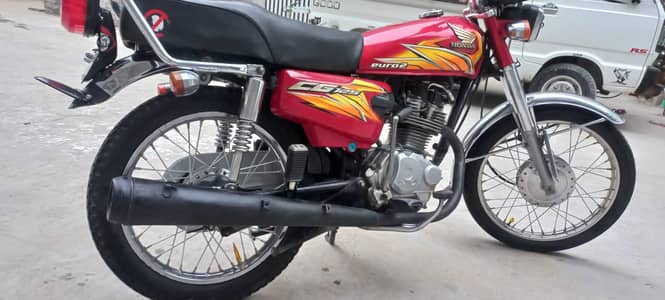 Cg 125 2021 model lush condition