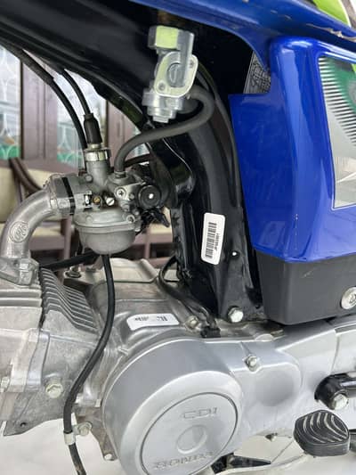 Honda cd 70 blue color