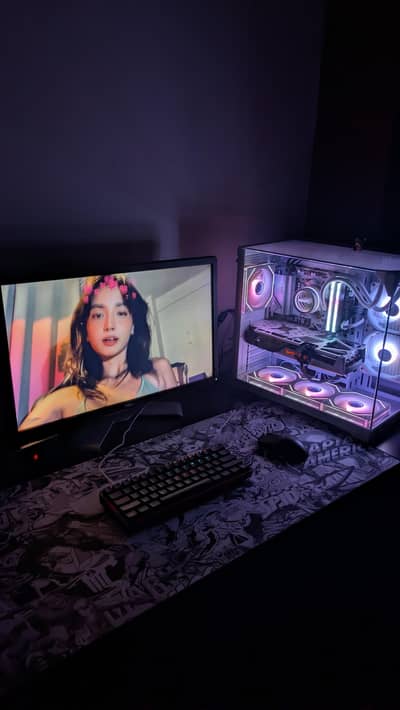 complete white build