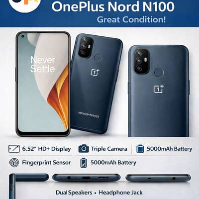One plus N100 4/64 single sim approved