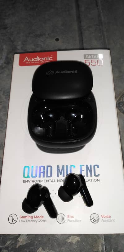 Audionic 550 Airbud Quad Mic Enc!