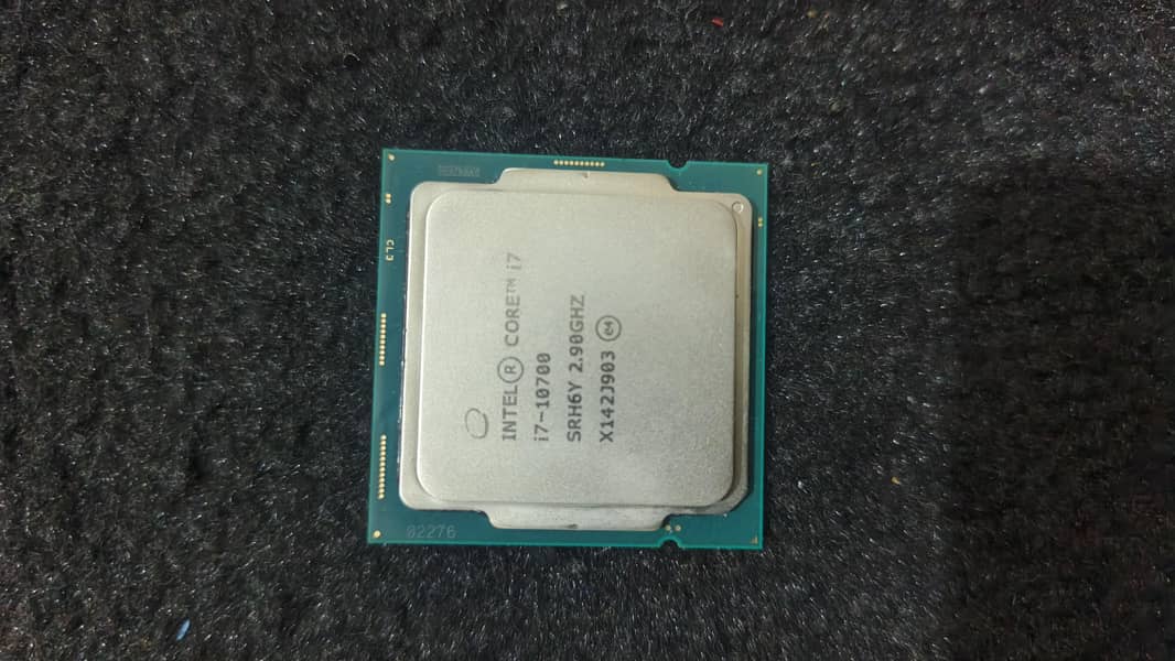 i7 10700, 10th generation PC processor 0