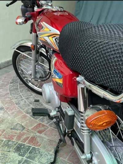Honda CG-128 Punjab number