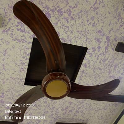 SK ceiling fan  -  Fancy Color matching with roof ceiling.