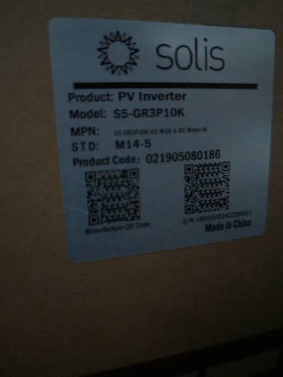 Solis ongrid 10Kw