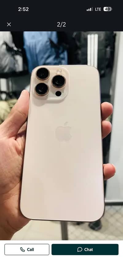 Apple iPhone 16 Pro Max pta proved 10/10 full box
