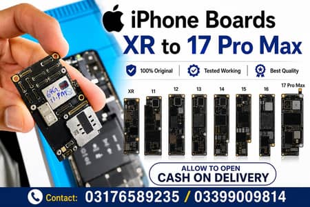 iPhone XR XS Max 11 Pro Max 12 13 14 15 16 17 Pro Max Boards Available