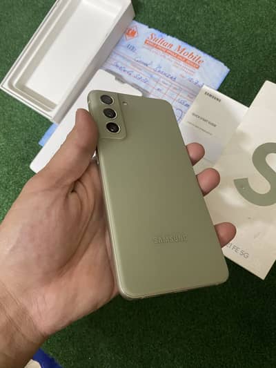 Samsung S21 FE 1hand used official PTA Approved