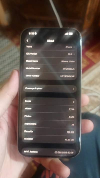Apple iPhone 15 Pro