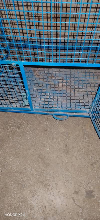 heavy steel cage