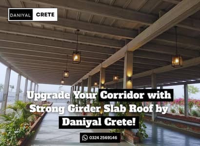 Precast Concrete Girder Slab Roof System