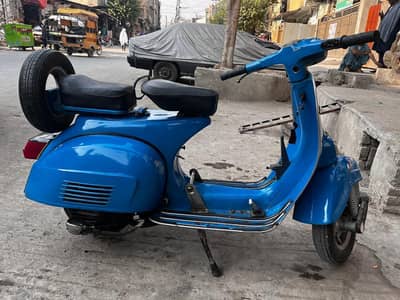 1976 Vespa Rawalpindi Registration