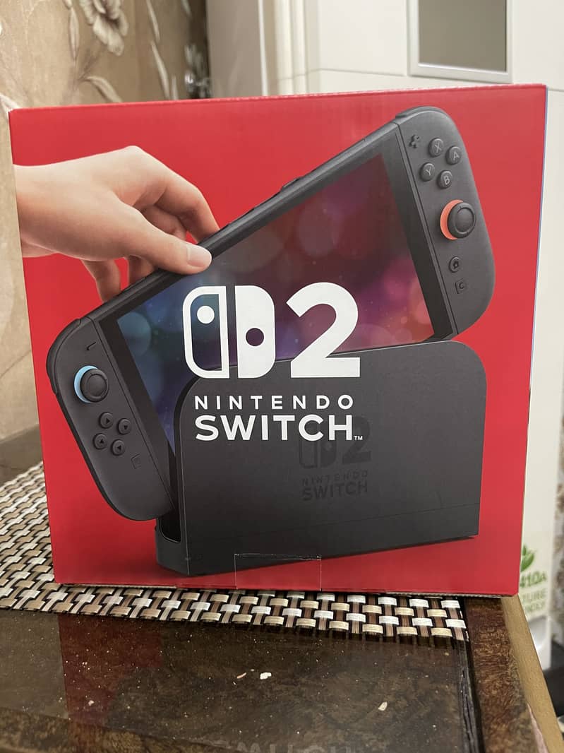 Nintendo switch 2 box pack 3