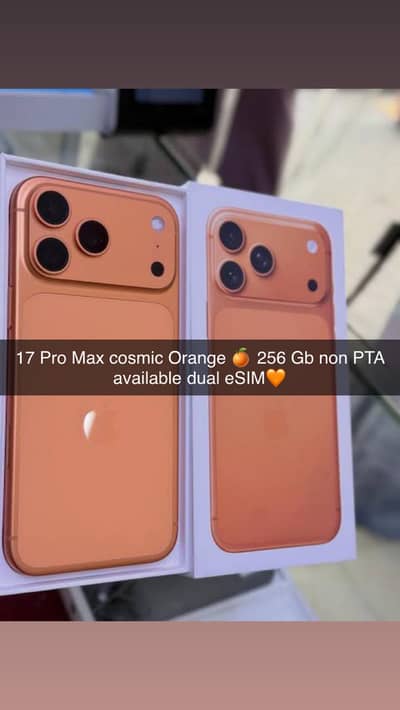 17 Pro Max non pta 256 Gb brand new Phone