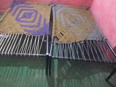 Charpai Set of 2 for Sale – Good Condition