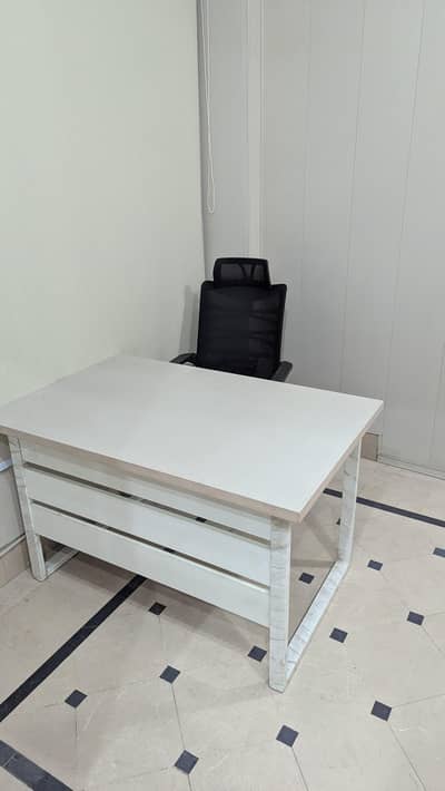 executive office table with chair available for sale