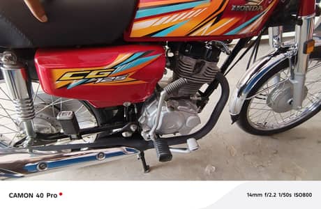 honda 125 applide for model 2026 milage 2600