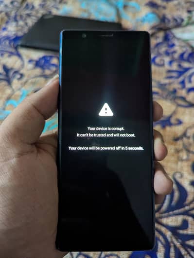 Sony Xperia 5 For Parts Software issue