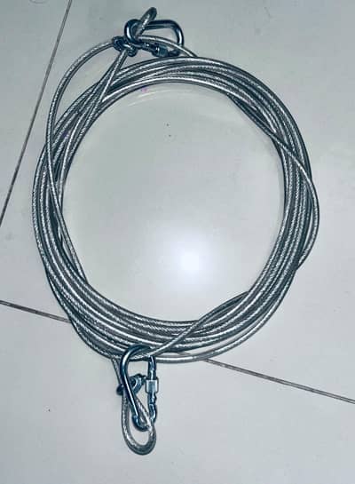 Heavy-Duty Steel Wire Clothesline – Vinyl Coated & Rust-Proof.