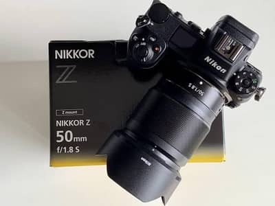 nikon 50mm 1.8s 0 time use bilkul new ha