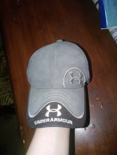 new cap . brand name . under armour
