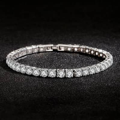 Premium Zircon Crystal Tennis Bracelets - Elegant Girls Bracelet