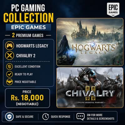 PC Gaming Collection – Hogwarts Legacy & Chivalry 2