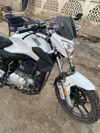 Road price Wego 150cc white color good condition