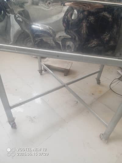 air cooler with  iron stand