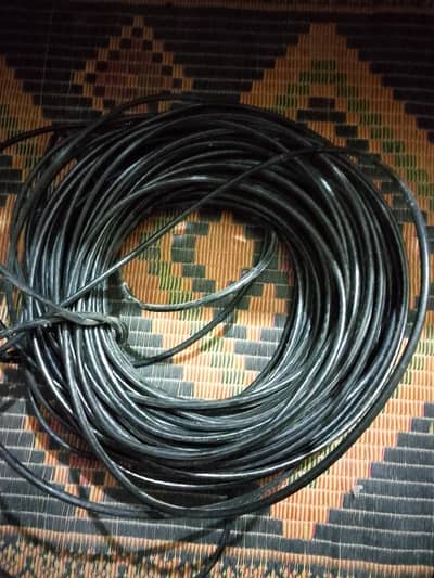 cable wire *"70-75 Meter Outdoor CAT6 LAN Cable for Internet & CCTV"*