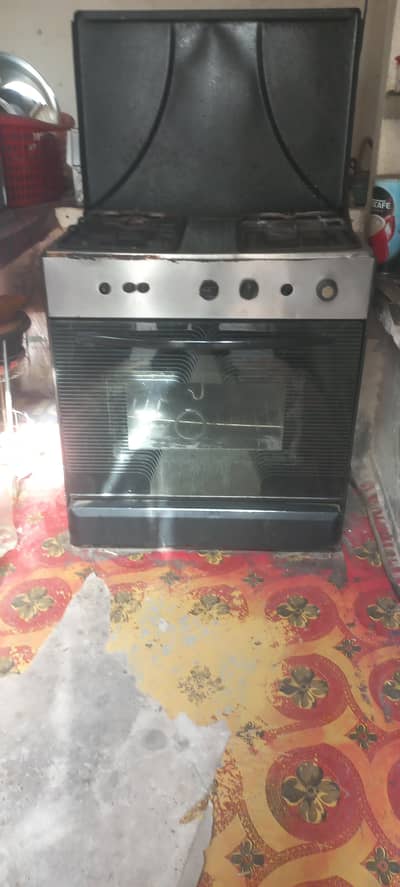 Fischer Gass cooking rang 3Burner