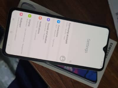 Samsung Mobile A70 with Box 128 GB