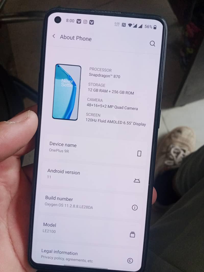 One Plus 9R 1