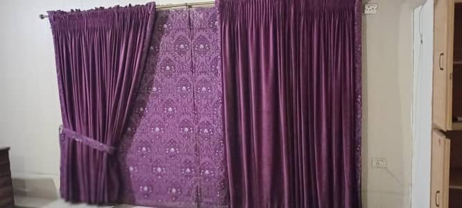 Premium Curtains with rods for Sale :Beautifully Stitched & Like New!