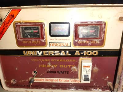 Universal A-100  Special Heavy Duty Stabilizer 10000 watt
