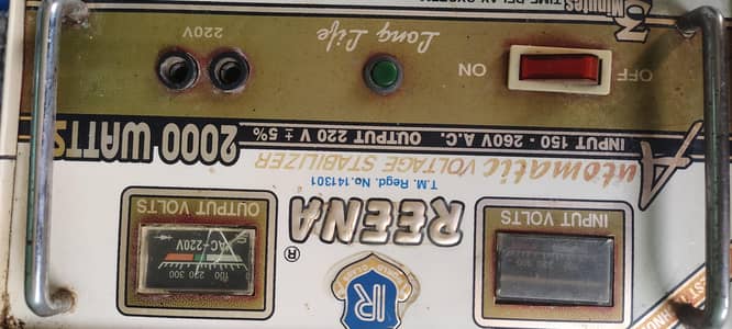 Reena automatic voltage stabilizer for fridge (good condition)