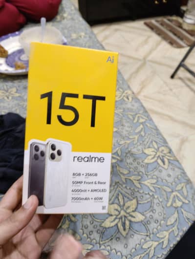 Realme 15T – 10/10 Condition | Complete Box Pack
