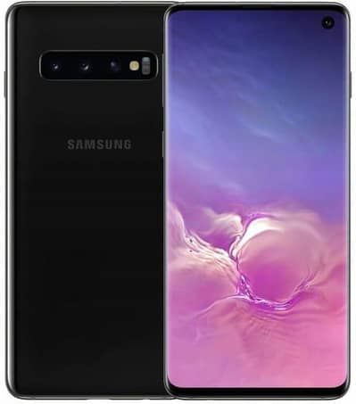 Samsung S10 edge display
