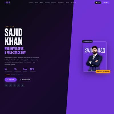 Professional Web Development, CV Design & Google Map Ranking Services
