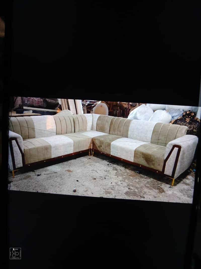 customized corner sofa set on oder 2