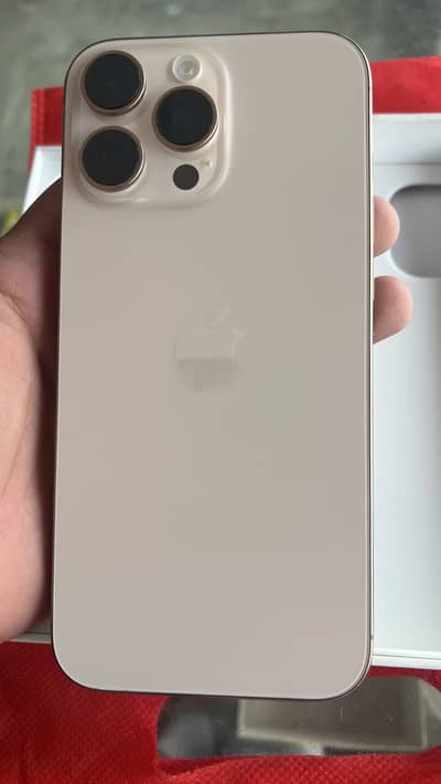 iPhone 16 pro max desert titanium