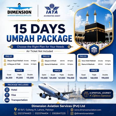 Umrah packages and best visa consultancy best services provideder