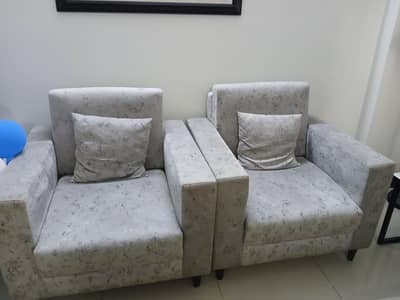 new sofa set , used for only 6 months